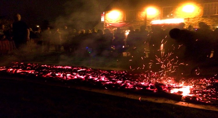 fire walk image